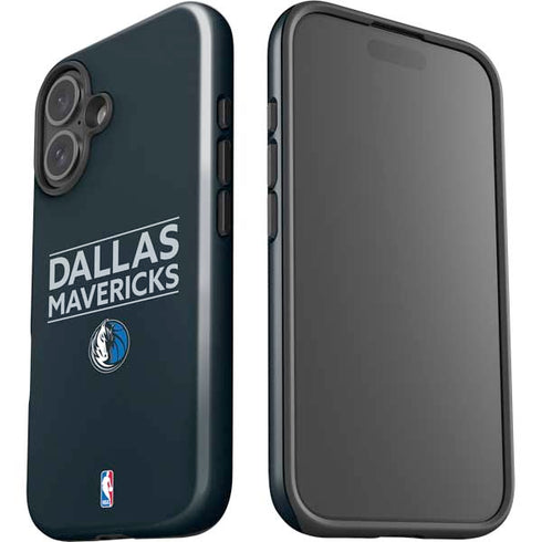NBA Dallas Mavericks Standard - Blue iPhone 16 Impact Case